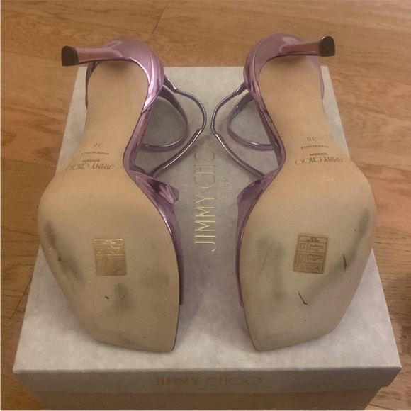 JIMMY CHOO AZIA 110 STRAPPY HEELS - NIB - Picture 8 of 12